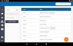 برنامه‌نما SalesRep by Aphix عکس از صفحه
