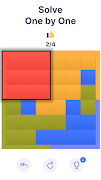 Flat Cube: 2D Brain Cube اسکرین شاٹ 1