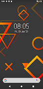 Simple Gradient Clock Widget ภาพหน้าจอ 4