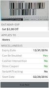 1 Schermata Coupon Scan
