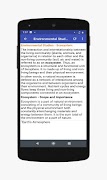 Environmental Study Knowledge 스크린샷 1