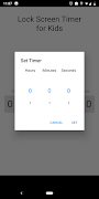 Lock Screen Timer for kids Affiche
