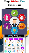برنامه‌نما Logo Maker : 3D Logo Designer عکس از صفحه