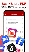 PDF Reader: PDF Editor & Maker ภาพหน้าจอ 4