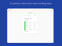 Class Planner (cloud) اسکرین شاٹ 7