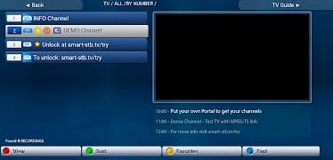 برنامه‌نما Smart STB+ عکس از صفحه