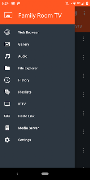 برنامه‌نما XtremeCast Chromecast, Roku عکس از صفحه