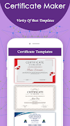 Certificate Maker Affiche