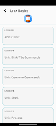 برنامه‌نما Reference for Unix & Linux عکس از صفحه