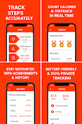 Mobile Tracker: Step Counter 截图 4