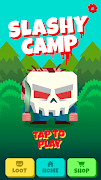 Slashy Camp - Endless Runner! screenshot 1