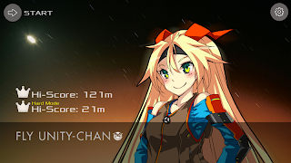 Fly Unity-Chan Poster