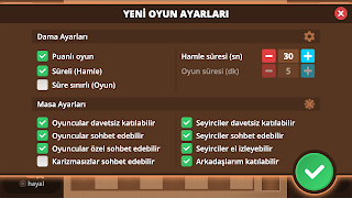 برنامه‌نما Dama Online عکس از صفحه