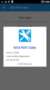 BIOS POST Codes تصوير الشاشة 4