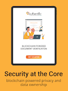 Authentific Blockchain captura de pantalla 5