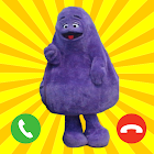 ikon Grimace Shake Fake Call-Prank