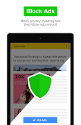 برنامه‌نما Adblock - Private Adblocker Br عکس از صفحه