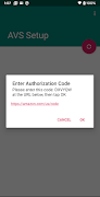 AVS Setup ภาพหน้าจอ 1