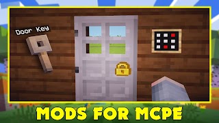 Lock Doors Mod for Minecraft poster