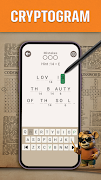 CodeWords: Cryptogram Puzzles скриншот 1