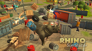 برنامه‌نما Rhino Simulator 3D عکس از صفحه