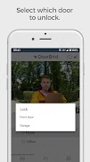 برنامه‌نما DoorBird عکس از صفحه