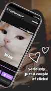 برنامه‌نما GIF Caption Maker عکس از صفحه