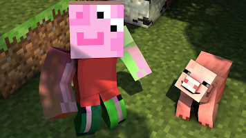 Peppa Pig Minecraft Addon تصوير الشاشة 3