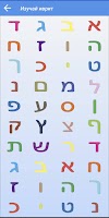 1 Schermata Алфавит Иврита