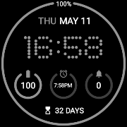 Nothing - Pixel Watch Face ภาพหน้าจอ 3