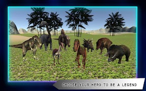 Poster Dinosaurs Simulator