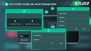 DIXPLAYER - IPTV PLAYER captura de pantalla 1