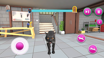Bad Cat Simulator Prank Granny स्क्रीनशॉट 3