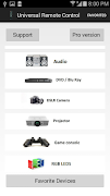 برنامه‌نما Universal Remote Control F عکس از صفحه