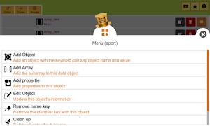 برنامه‌نما Json Designer عکس از صفحه