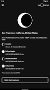 برنامه‌نما Solar Eclipse عکس از صفحه