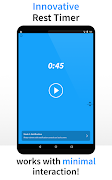 برنامه‌نما Gym Rest Timer عکس از صفحه