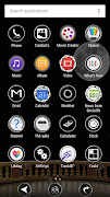 Dark Theme For Xperia تصوير الشاشة 3
