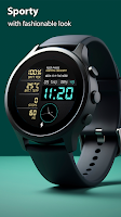 G002 Digital Watch Face imagem de tela 2