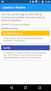CalenGoo Weather Add-On poster
