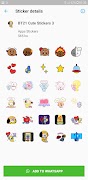 BT21 Cute Stickers скриншот 7