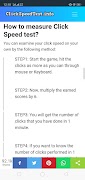 Click Speed Test imagem de tela 4
