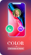Color Call Screen Call Theme screenshot 1