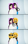 Poster Auto face stamp