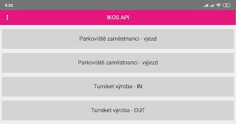 Ikos API screenshot 1
