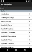 AngularJS Pro Quick Guide Free capture d'écran 6