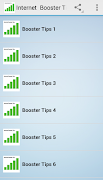 برنامه‌نما Internet Booster Tips عکس از صفحه