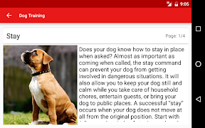 Dog Training स्क्रीनशॉट 7