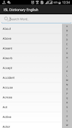 ISL Dictionary скриншот 2