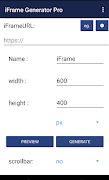 iFrame Generator Pro captura de pantalla 1